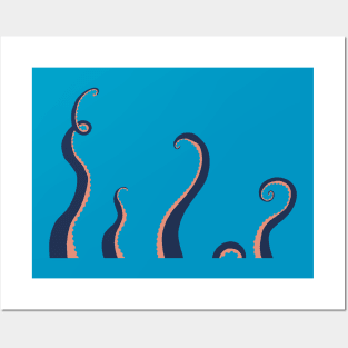 Tentacles Posters and Art